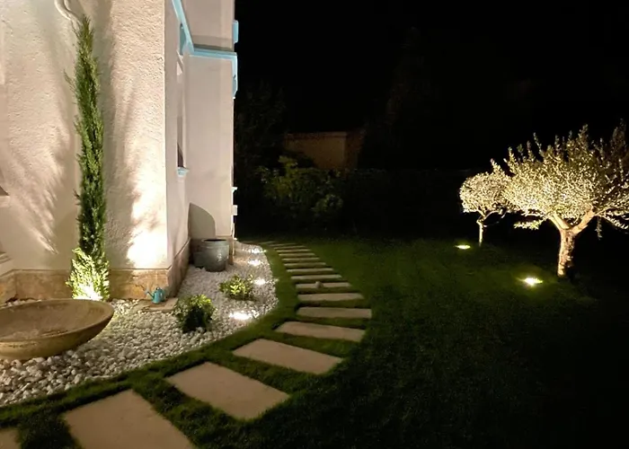 Luxe Piscine Centre De Willa Cannes